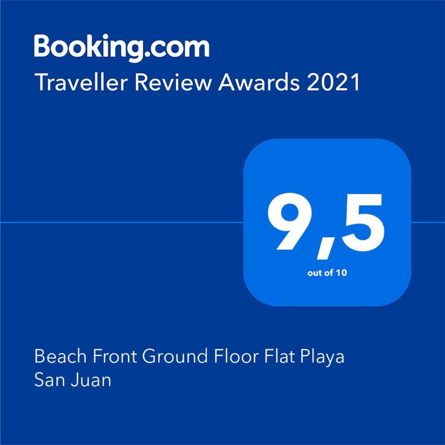 Beach Front Ground Floor Flat Playa San Juan El Campello Kültér fotó