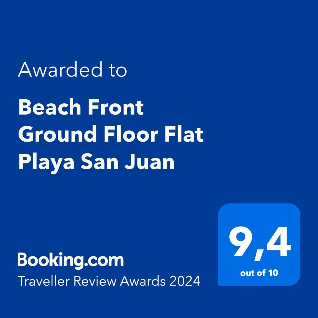 Beach Front Ground Floor Flat Playa San Juan El Campello Kültér fotó